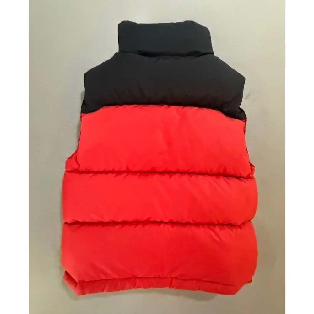 Polo Ralph Lauren Kids Red Black Down Puffer Vest Size 5‎